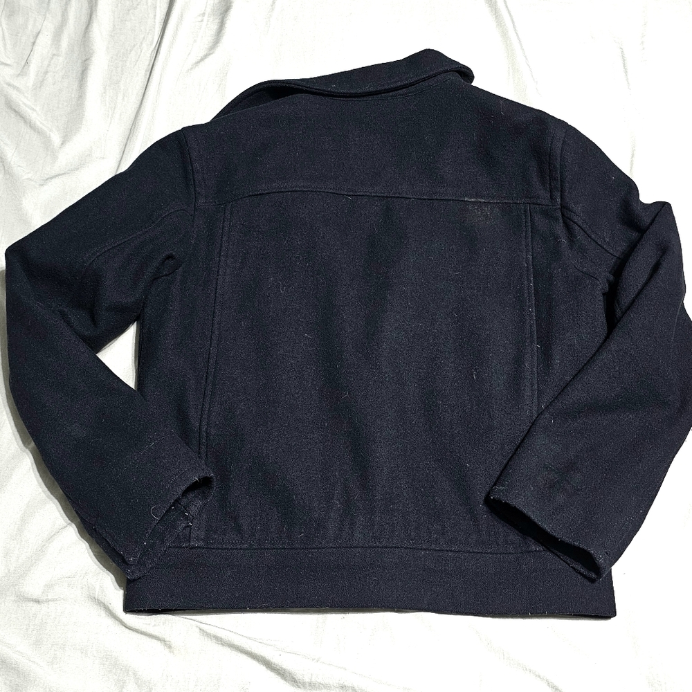 Gap Wool Short Zip Jacket Size Small - image 2